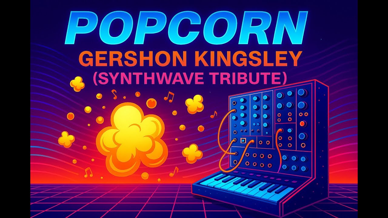 Gershon Kingsley - Popcorn | Synthwave Cover 2025 | Electronic Music Pioneer Classic Retro Remix