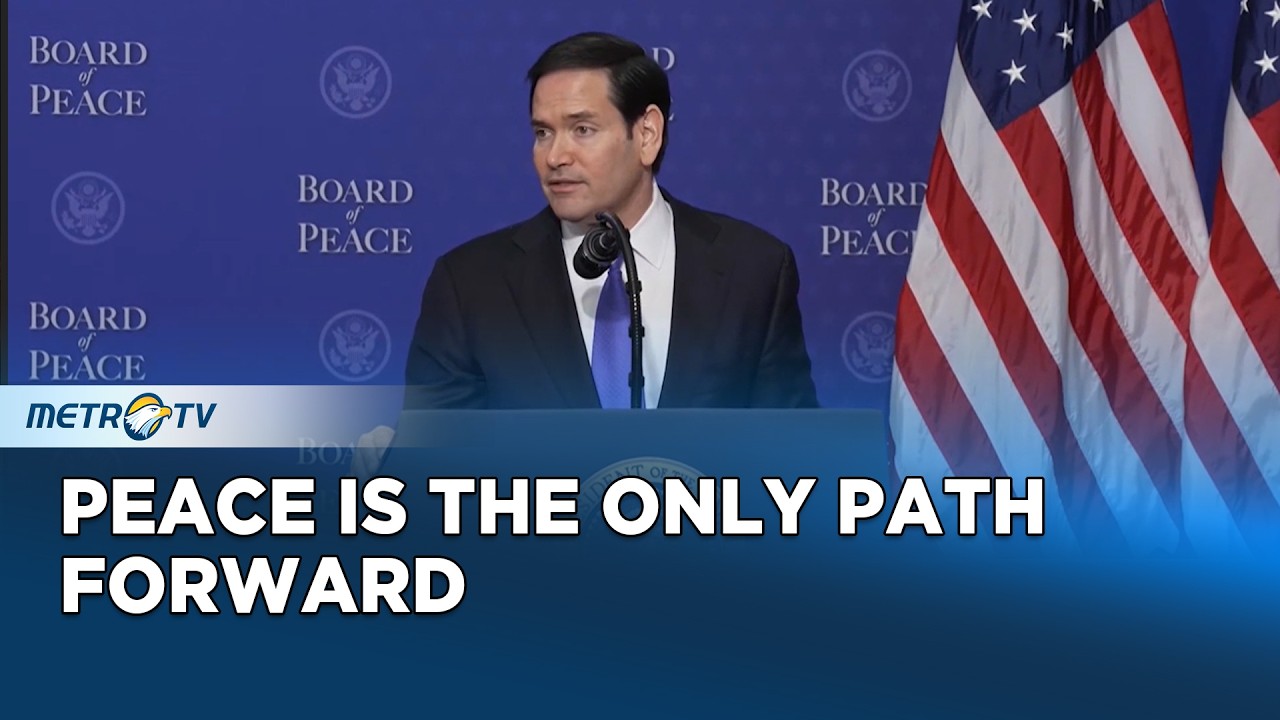 Marco Rubio: No Plan B for Gaza at Board of Peace Summit