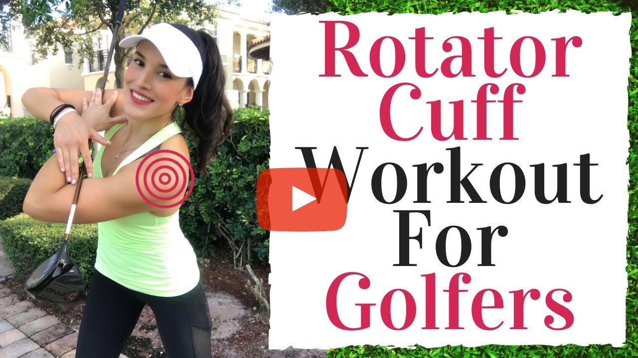 Fix Your Golf Swing Shoulder Pain! - Rotator Cuff Exercises for Golf