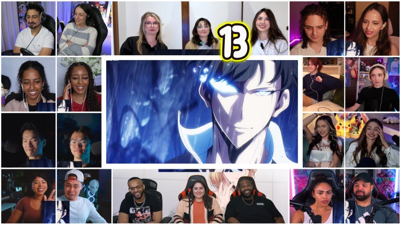 SOLO LEVELING SEASON 2 | EPISODE 13 REACTION MASHUP | 俺だけレベルアップな件 シーズン13