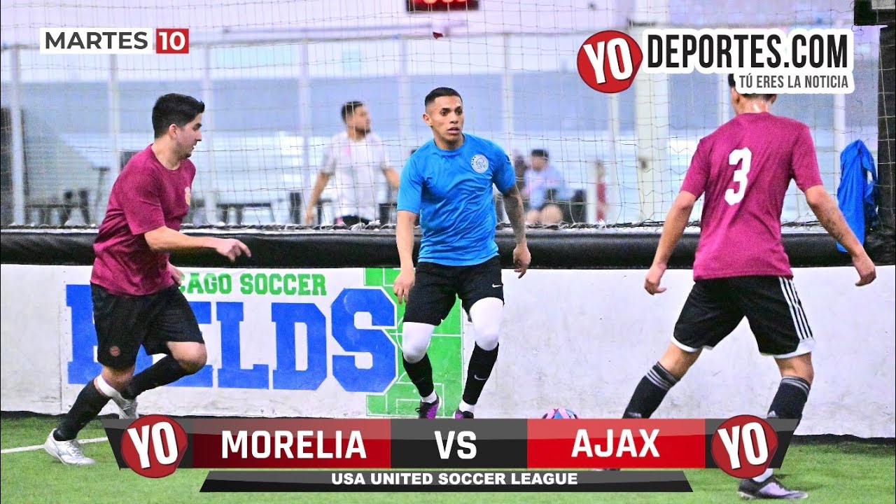 Morelia 🆚 Ajax USA Martes #10 United Soccer League Melrose Park #yodeportes