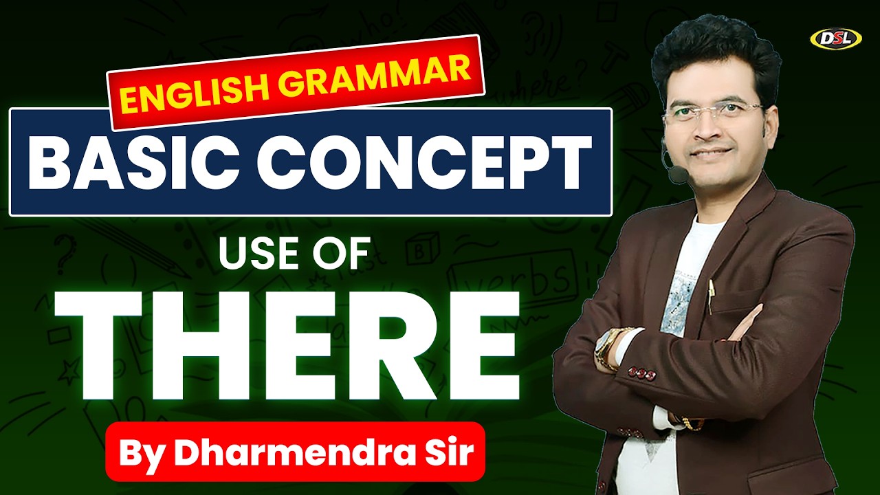 Use of There in English | हर जगह काम आता है इसका प्रयोग💡By Dharmendra Sir