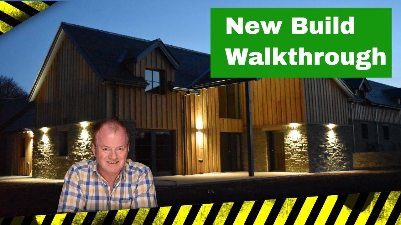 Completed New Build Walk Through-Leroch Project House