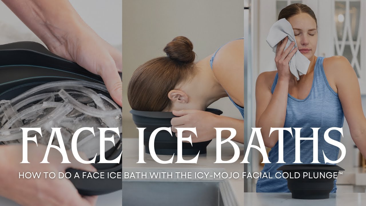 How to do a Face Ice Bath with the Icy-Mojo Facial Cold Plunge&trade;