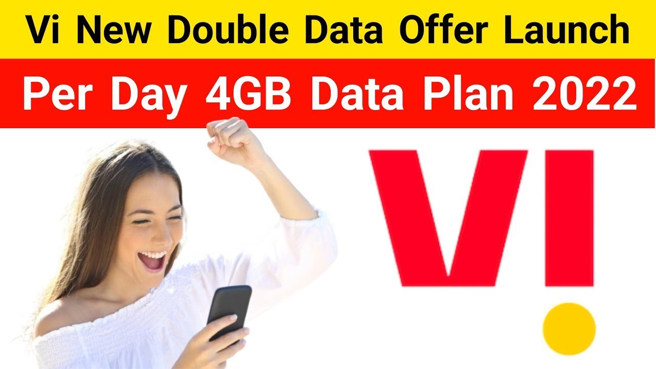 Vi 4GB Per Day Data Plan (2022) | Vodafone Idea 4GB Per Day Data Plan (Offer)