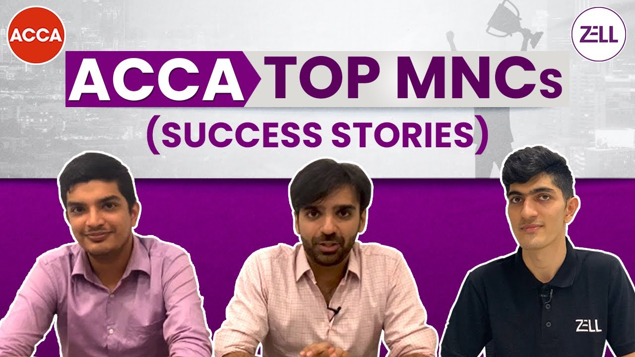 3 Inspirational ACCA Success Stories | See Where The ACCA Qualification Can Take You | ACCA Stories