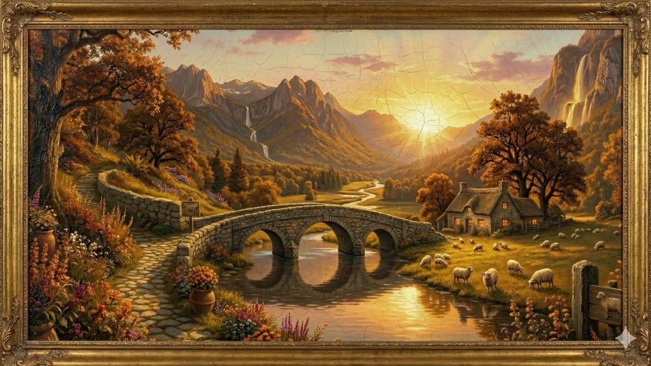 Old Farmhouse TV Wallpaper Screensaver- Screen Art Pictures