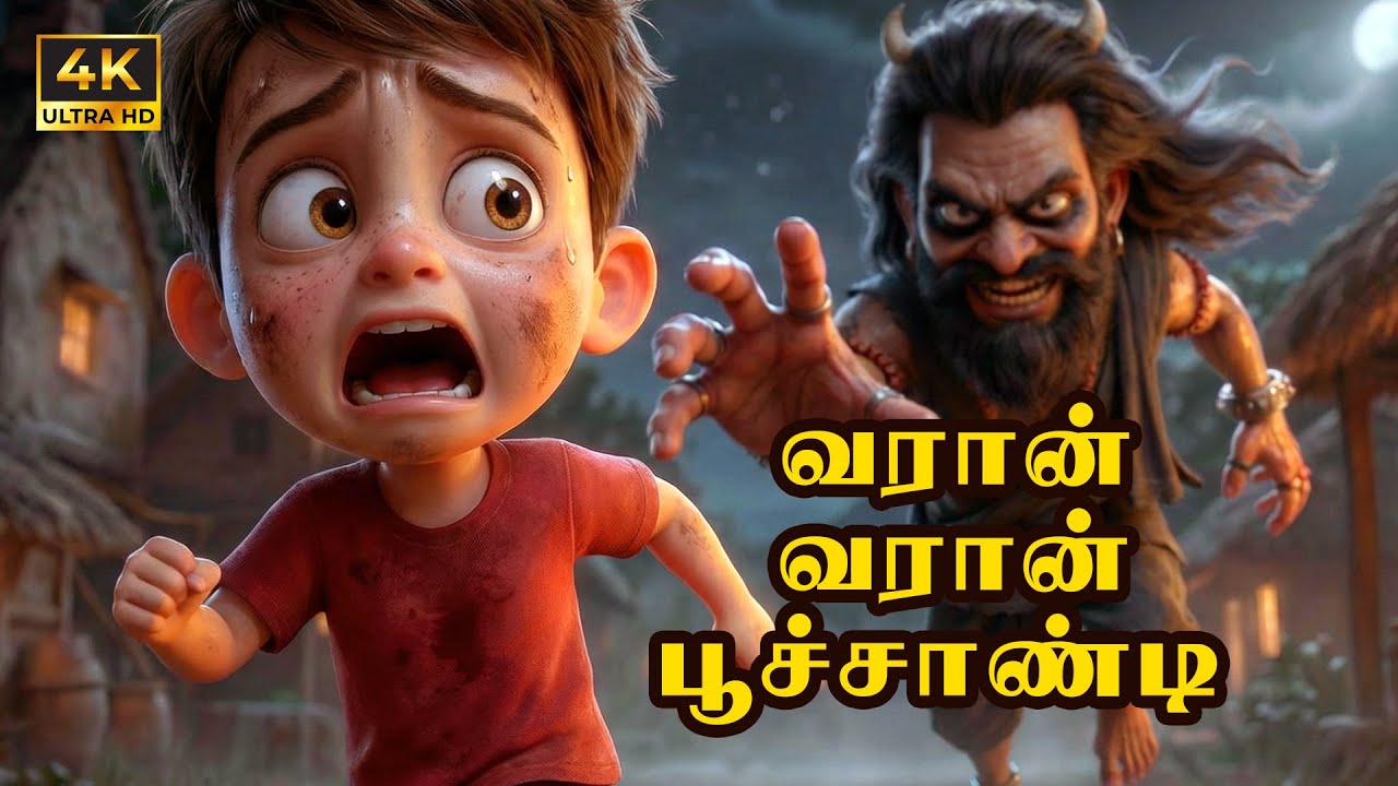 வரான் வரான் பூச்சாண்டி | Varan Varan poochandi | 3D Tamil Kids Song | Fun song for Kids |2Boo2BooTV