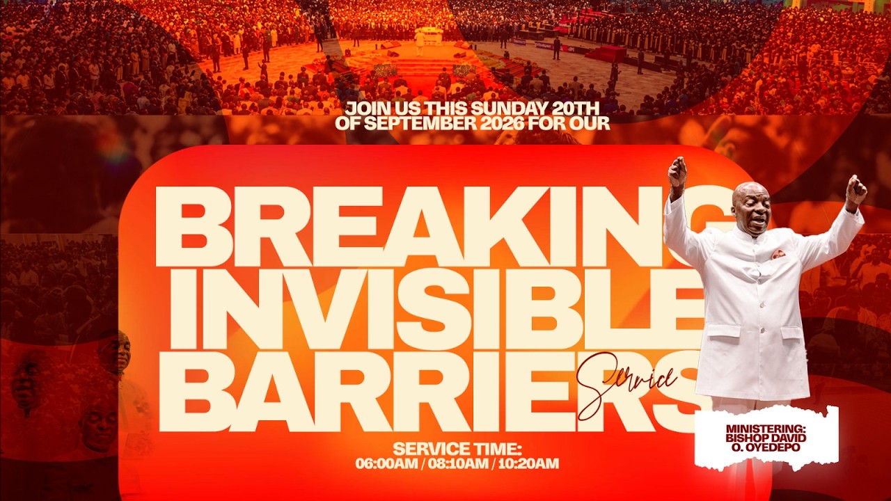BREAKING INVISIBLE BARRIER SERVICE | 20, SEPTEMBER 2026 | FAITH TABERNACLE OTA