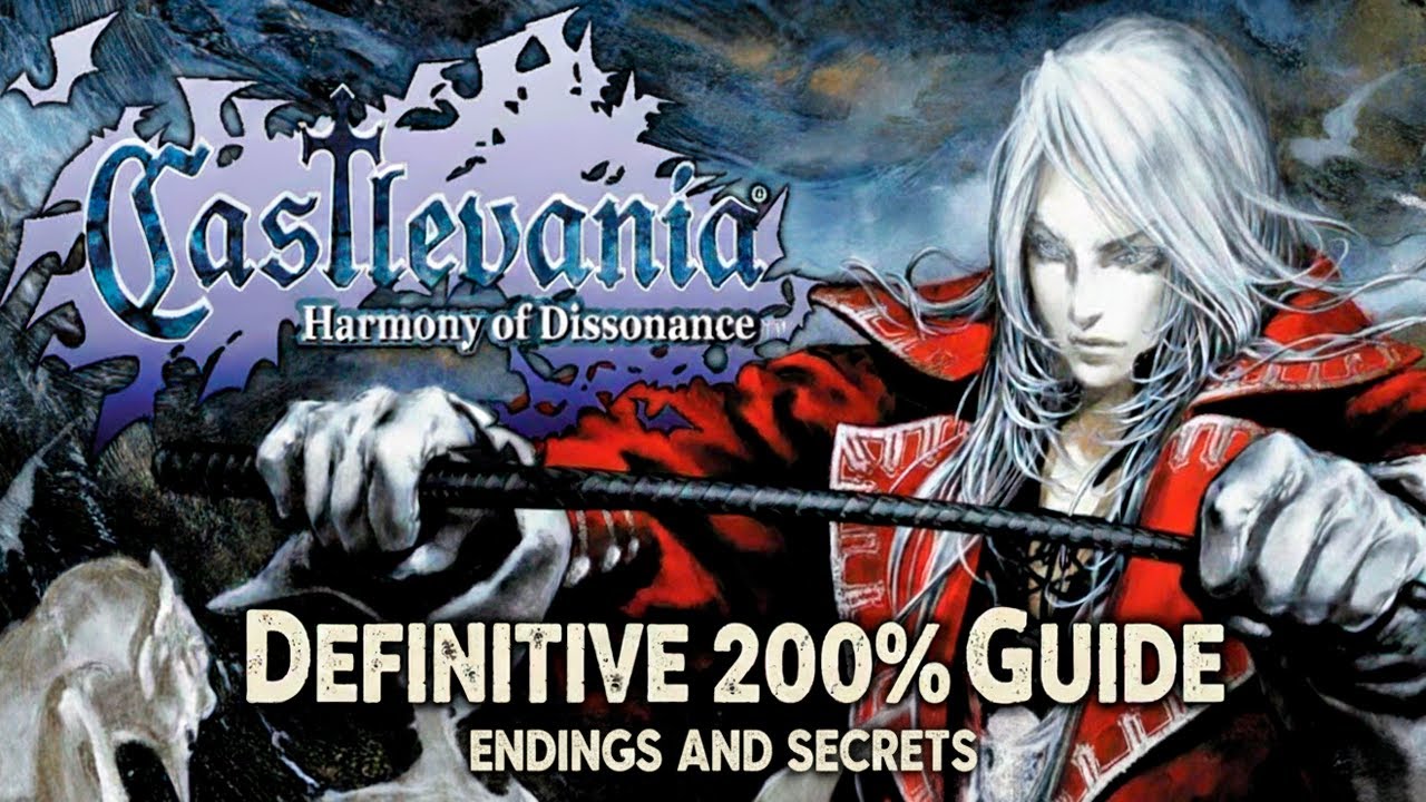 Castlevania Harmony of Dissonance Definitive 200% Guide - Part 3 #castlevania #metroidvania #gba