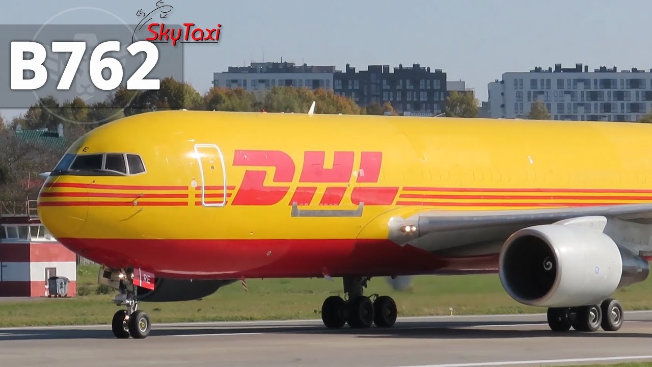 Spotting in Lviv | Boeing 767-200 (Sky Taxi) + (A321 