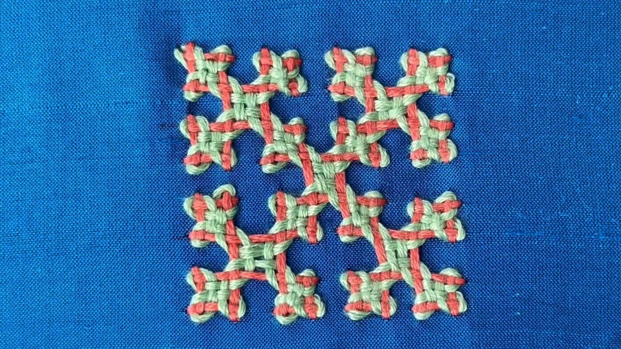 Interlaced Maltese square