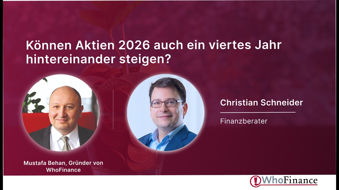 📈 Aktienmarkt 2026: Setzt sich die Rallye fort? Experten-Check mit Christian Schneider