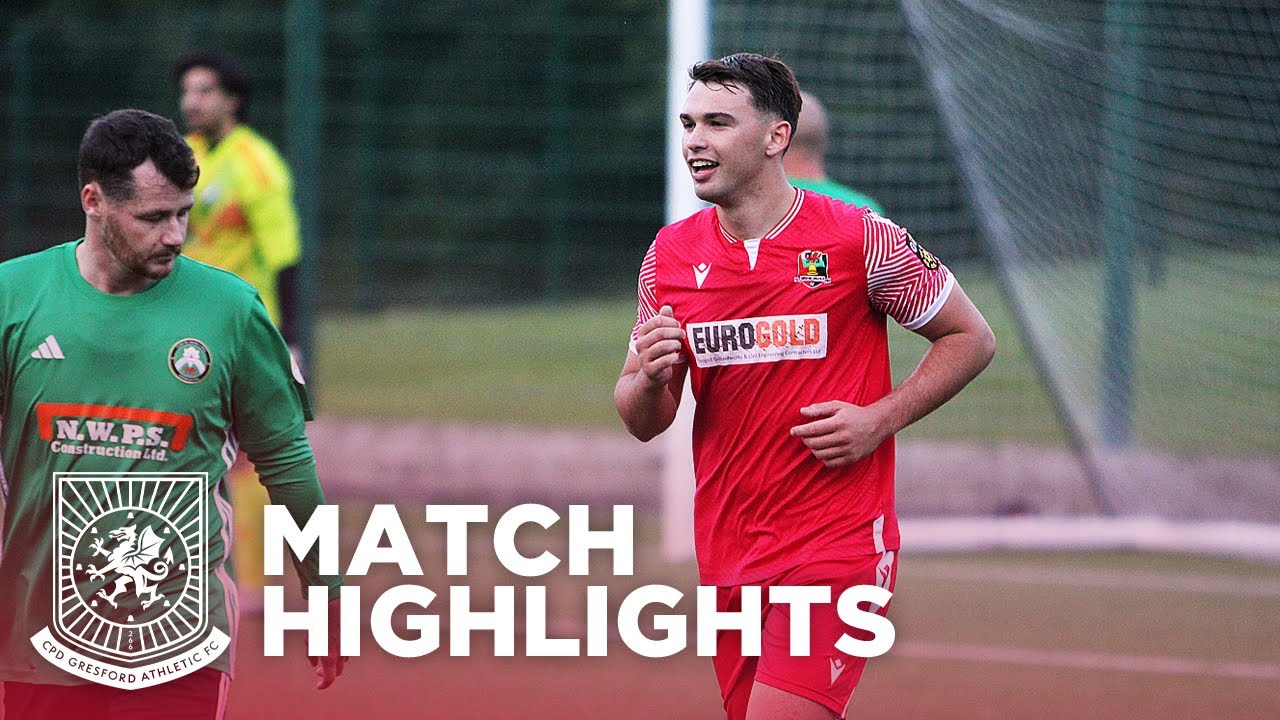 HIGHLIGHTS | Gresford Athletic 4-4 Rhyl 1879 | 2025/26 Pre-Season