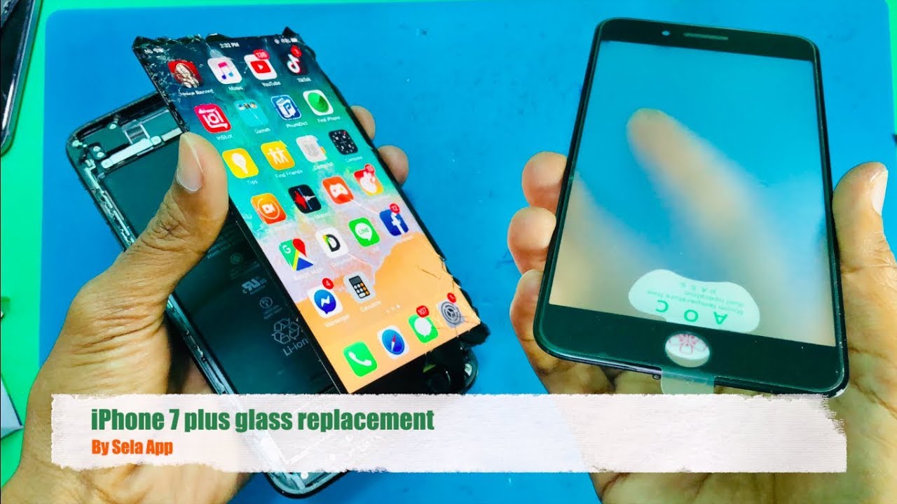 iphone 7 plus glass replacement