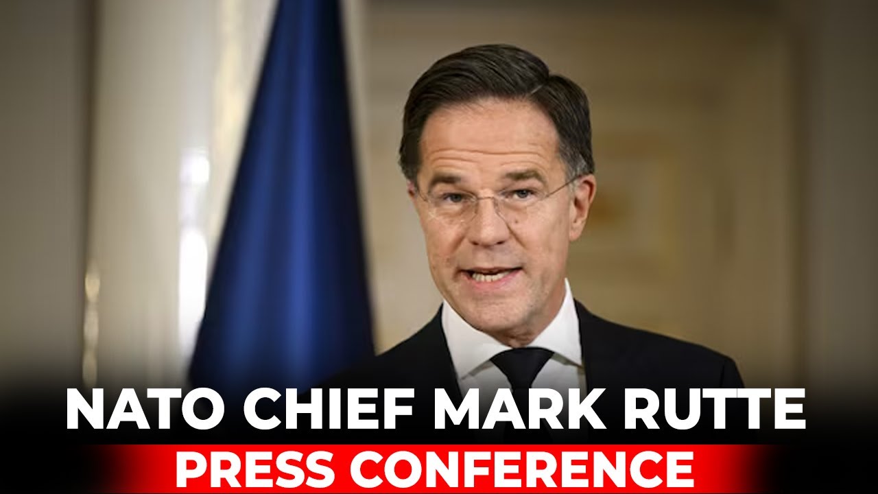 NATO Chief Mark Rutte press conference ahead of foreign ministers meeting