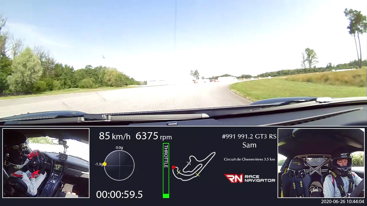 Circuit de Chenevières 3.5 km, 991.2 GT3 RS, 01:46.661