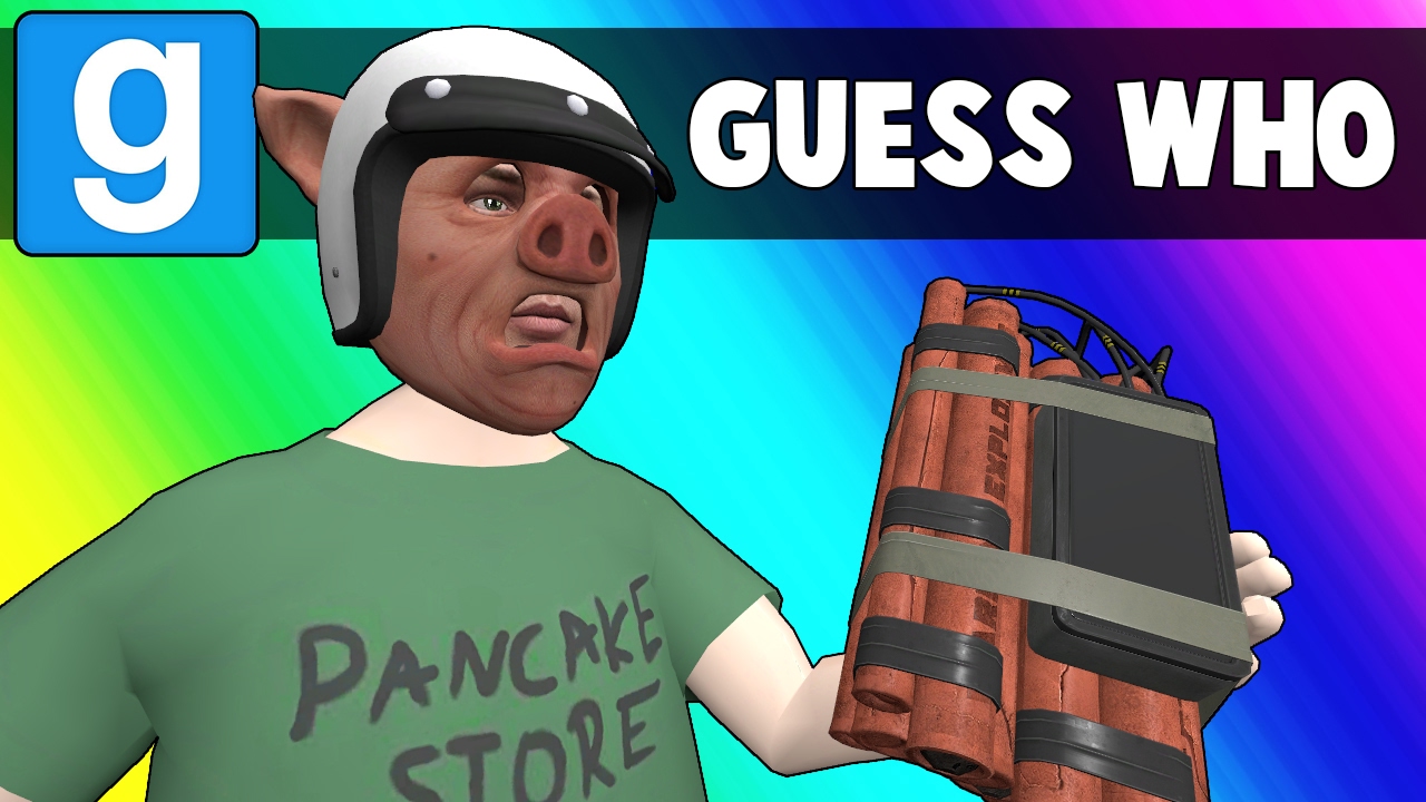 Gmod Guess Who Funny Moments - Cursed Casino Mirror (Garry's Mod)
