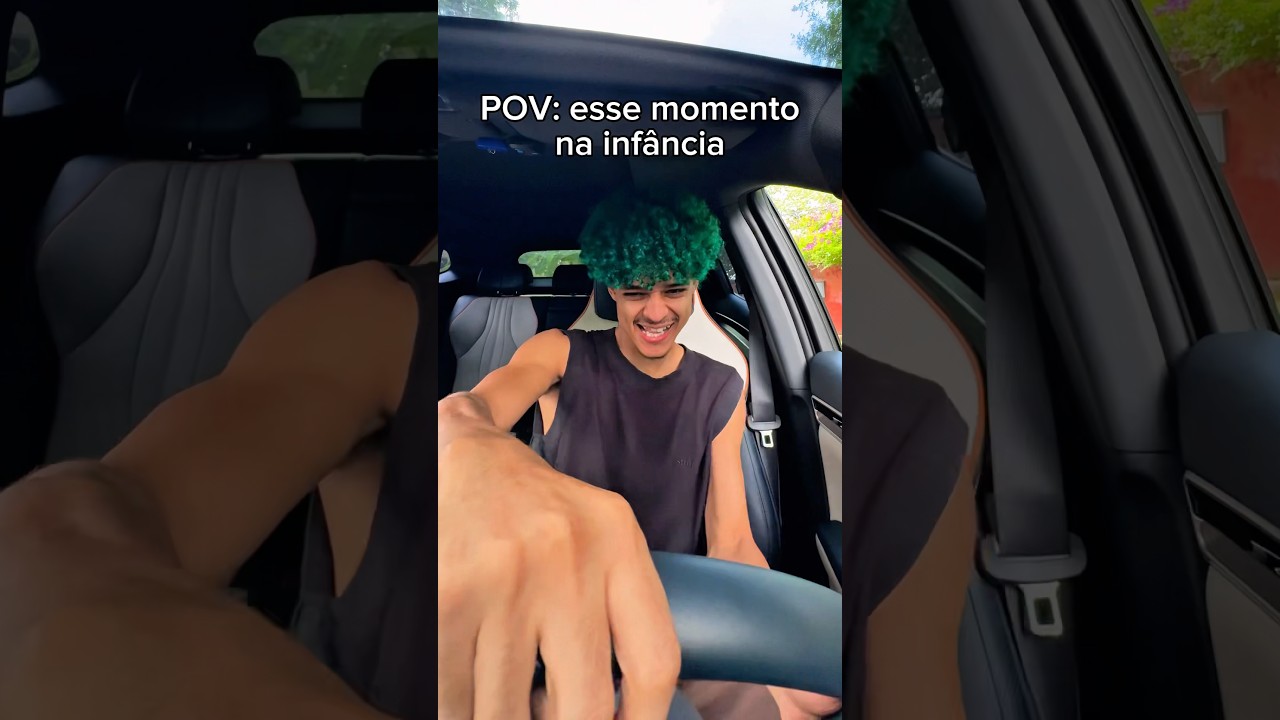 QUANDO VOC&Ecirc; VAI BRINCAR NO CARRO