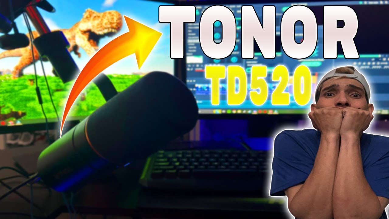 🎙️EL MEJOR MICRÓFONO GAMER🎮 PARA HACER GAMEPLAYS [TONOR TD520] MUY BARATO ✅