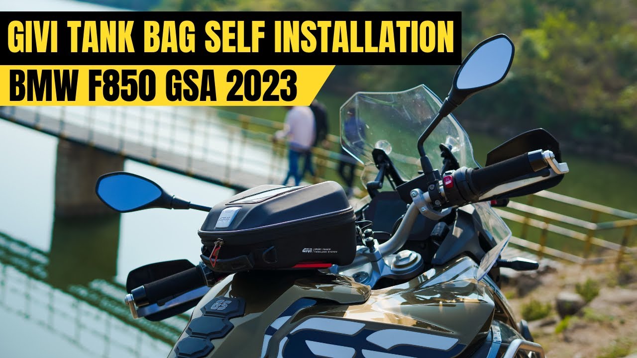 How to install GIVI Tank Bag on BMW 850 GSA