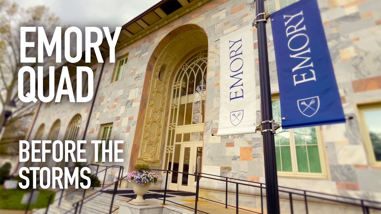 Walk with Mom - Two Minutes Between Storms - Emory Quad