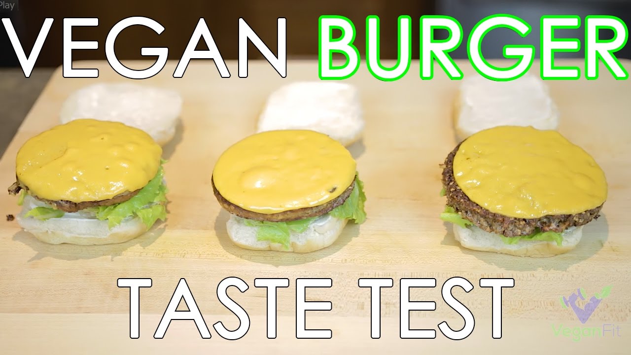 Vegan Burger Taste Test  |  Beyond Meat Burger  |  Tastes Like Meat!  |  Best Veggie Burger