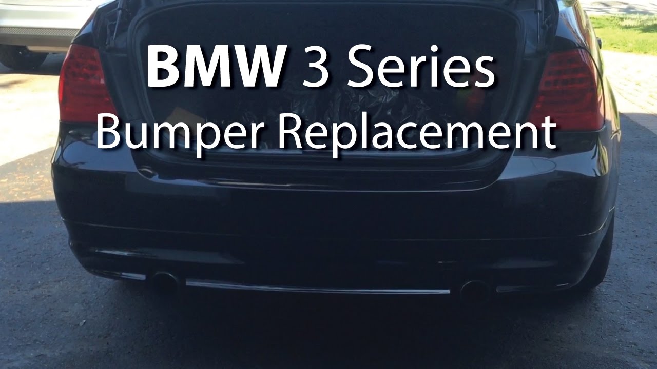 BMW: Bumper Replacement EASY! (Step-by-Step)