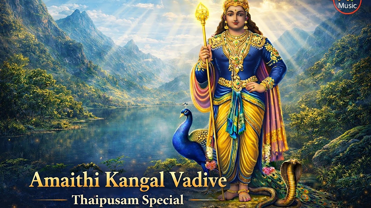 அமைதி கண்கள் வடிவே | Murugan Devotional Song | Thaipusam Special | Original Tamil Lyrics Song