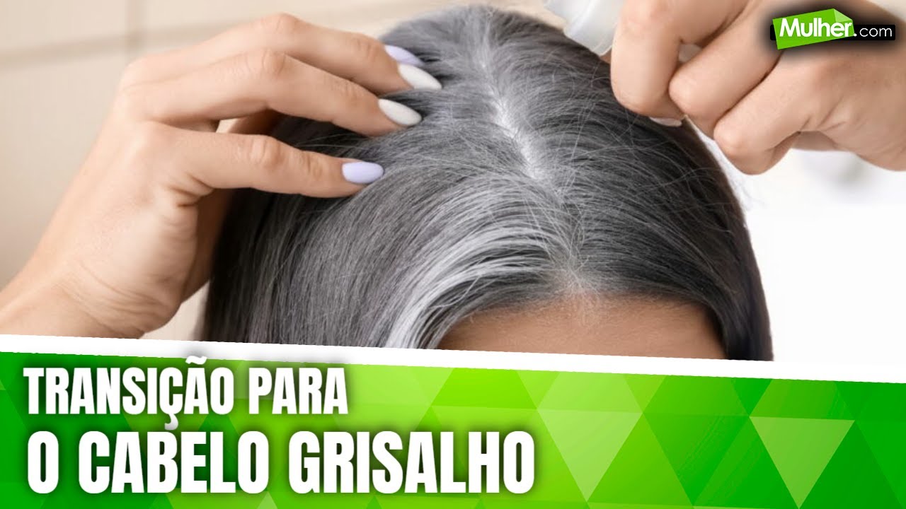 Transição para os cabelos grisalhos
