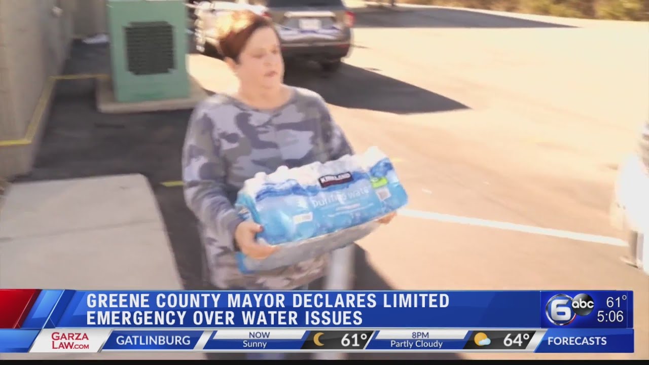 Greene County Mayor declares limited emergency over water issues