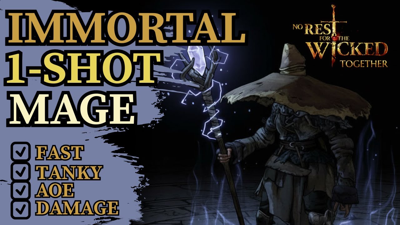 Immortal 1-Shot Mage Build Guide | No Rest for the Wicked (patch 26973)