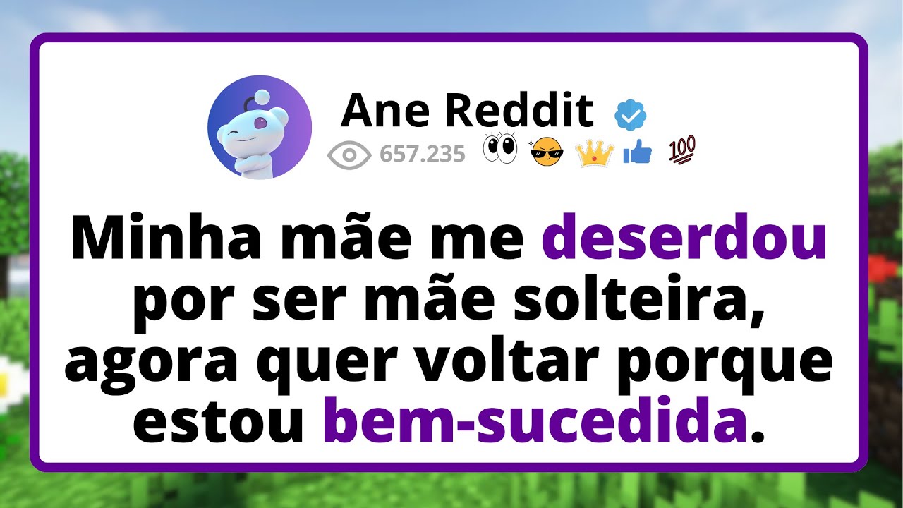 Minha mãe me DESERDOU por ser mãe SOLTEIRA, agora quer voltar porque estou bem-sucedida.