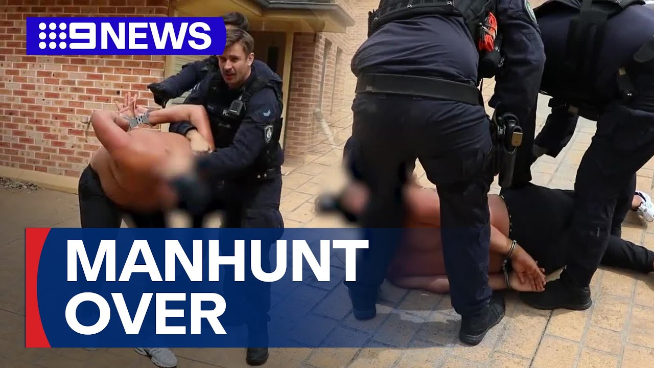 Six-month manhunt for suspected gunman over brazen daylight shooting comes to end | 9 News Australia