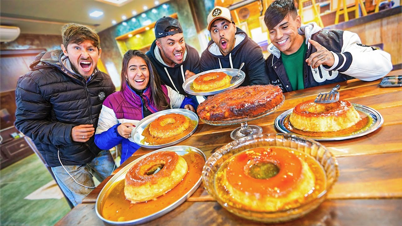 FIZ PUDIM PRA TODOS DA FAZENDA