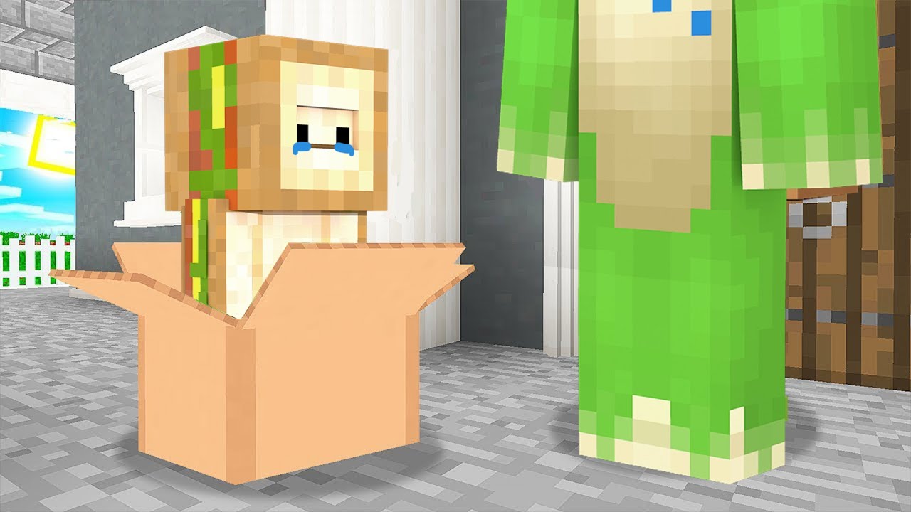 EAMR BEBEĞE DÖNÜŞTÜ SAHİPLENDİM! - Minecraft