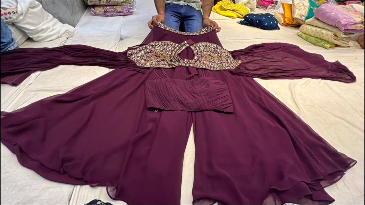 chickpet Bangalore Celebrity style Indo western party wear dresses||Single piece courier available