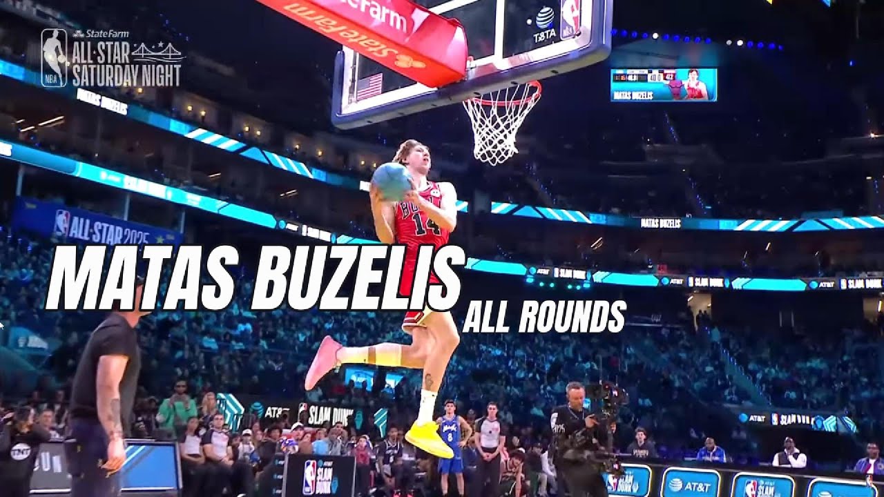 Matas Buzelis Slam Dunk Contest 2025