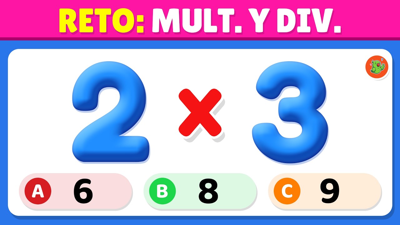 ¡Tablas de Multiplicar Súper Fáciles! (Nivel 1) ✖️👶 (Viral)