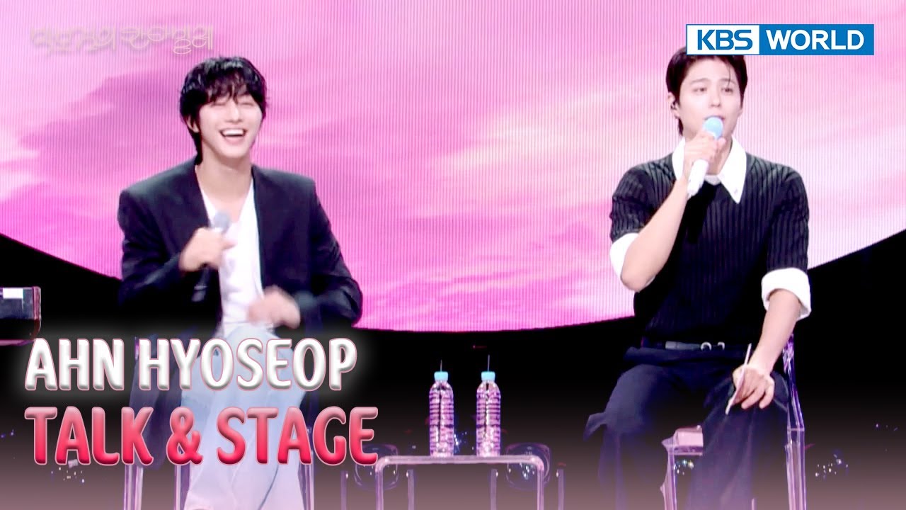 [ENG/IND] AHN HYOSEOP TALK & STAGE (The Seasons) | KBS WORLD TV 250725