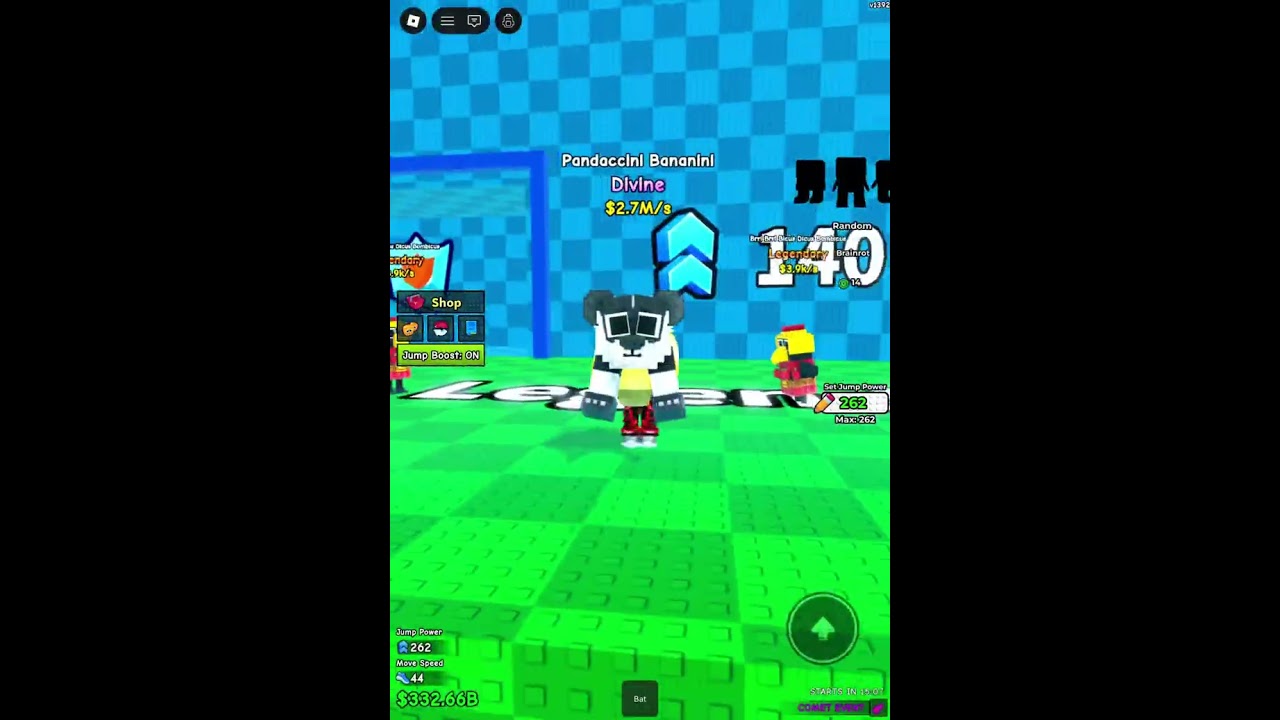 Jump for brainrots part two￼ Roblox