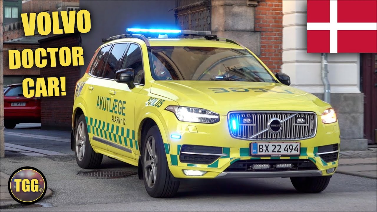 [Copenhagen] NEW Volvo Emergency Doctor Cars Responding!