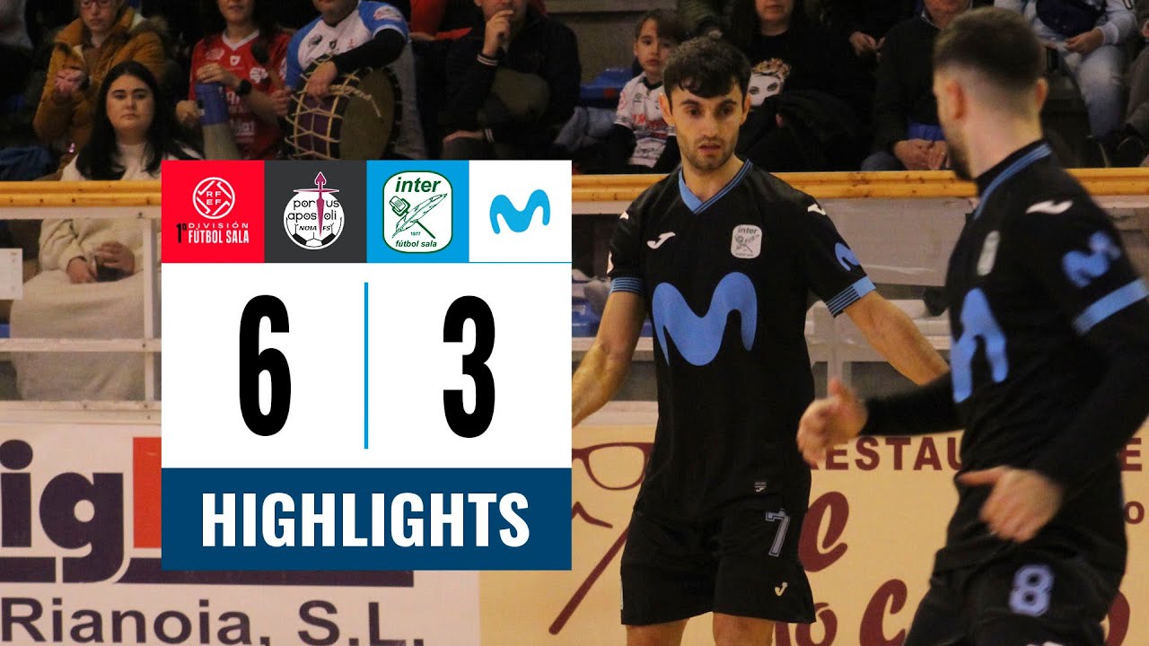 HIGHLIGHTS Jornada 15 | Noia Portus Apostoli vs Movistar Inter FS