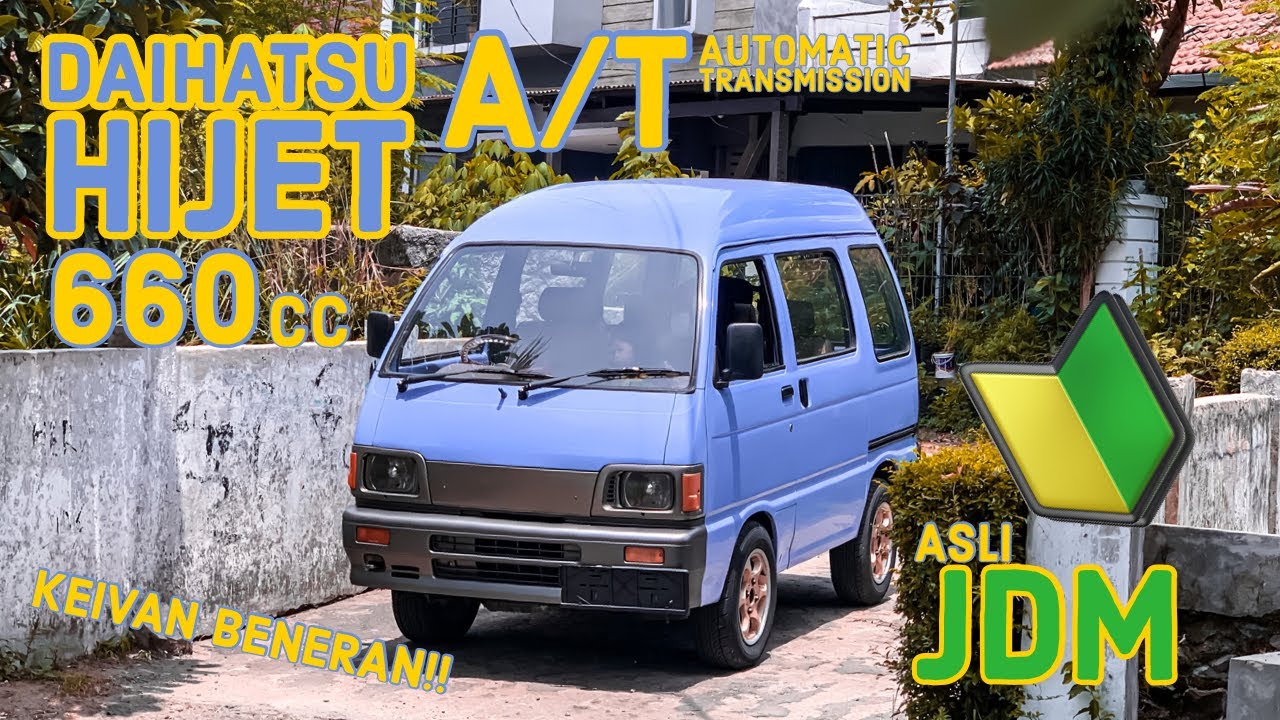 Daihatsu Hijet AUTOMATIC, KEI CAR ASLI JDM! || 
