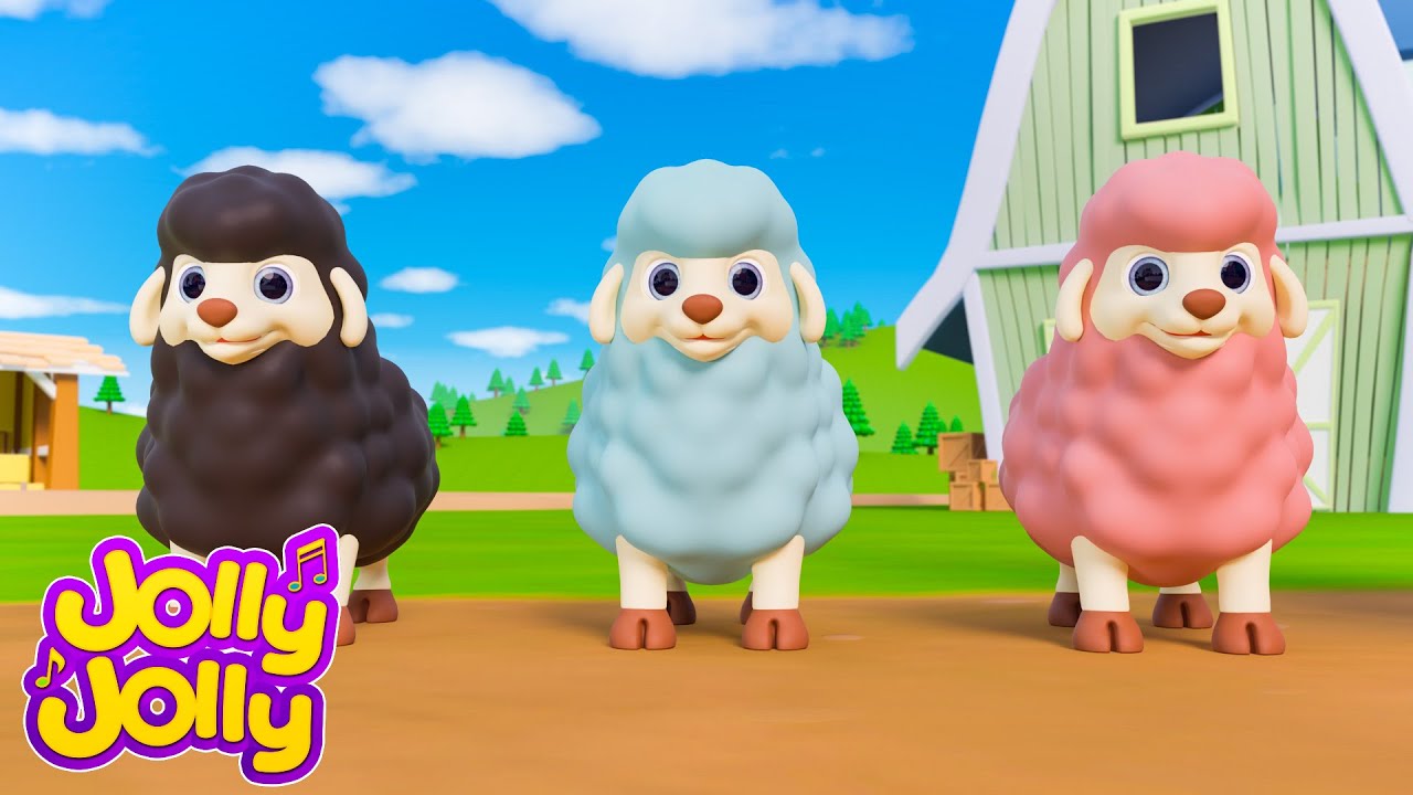 Баа-баа черная овца + Еще - Обмен песней | Jolly Jolly — учись и играй