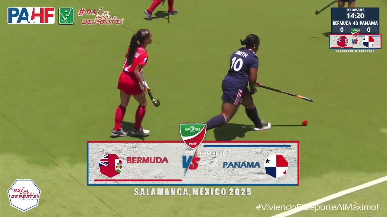 BERMUDA vs PANAMÁ | CAC QUALIFIER, SALAMANCA 2025 | FEMENIL | FASE DE GRUPO