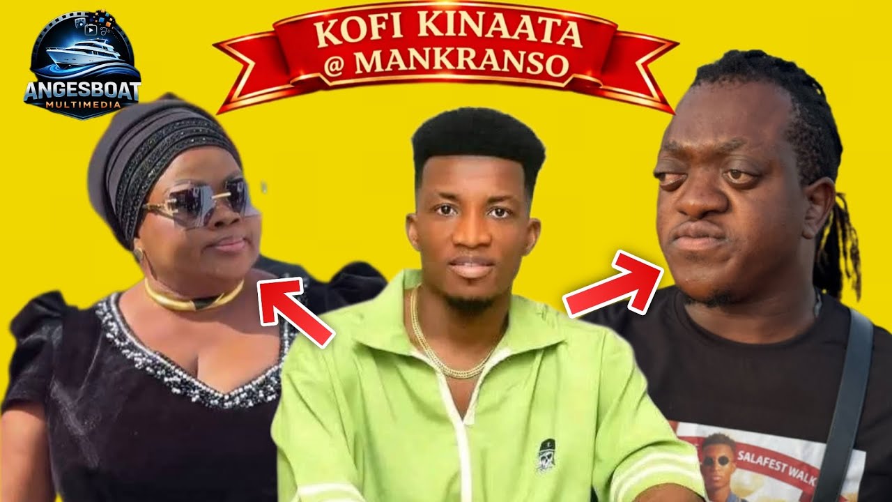 kOFI KINAATA storms KUMASI airport to meet Mercy Asiedu & Husband ahead of Kunsu Mankranso show.
