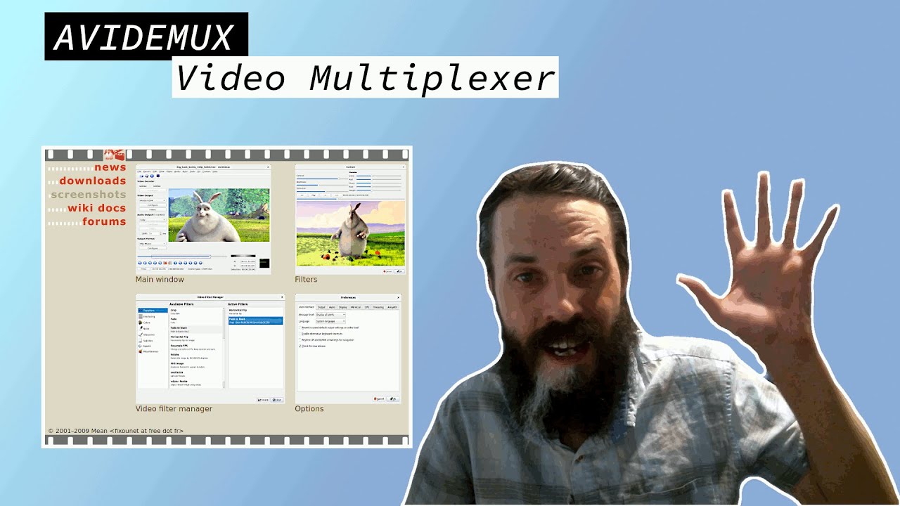 Avidemux - Video Multiplexer