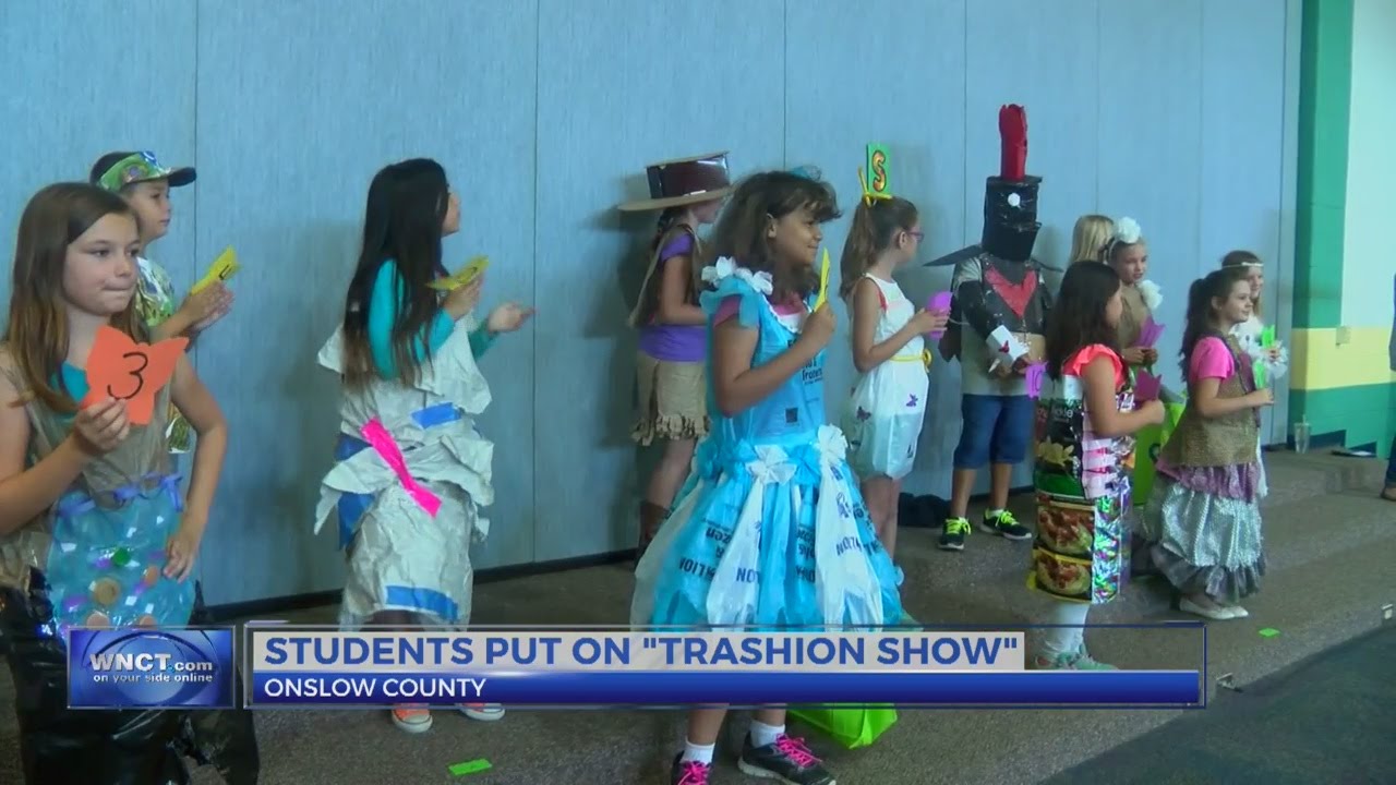 Onslow Co. students hold recycle fashion show ahead of Earth Day