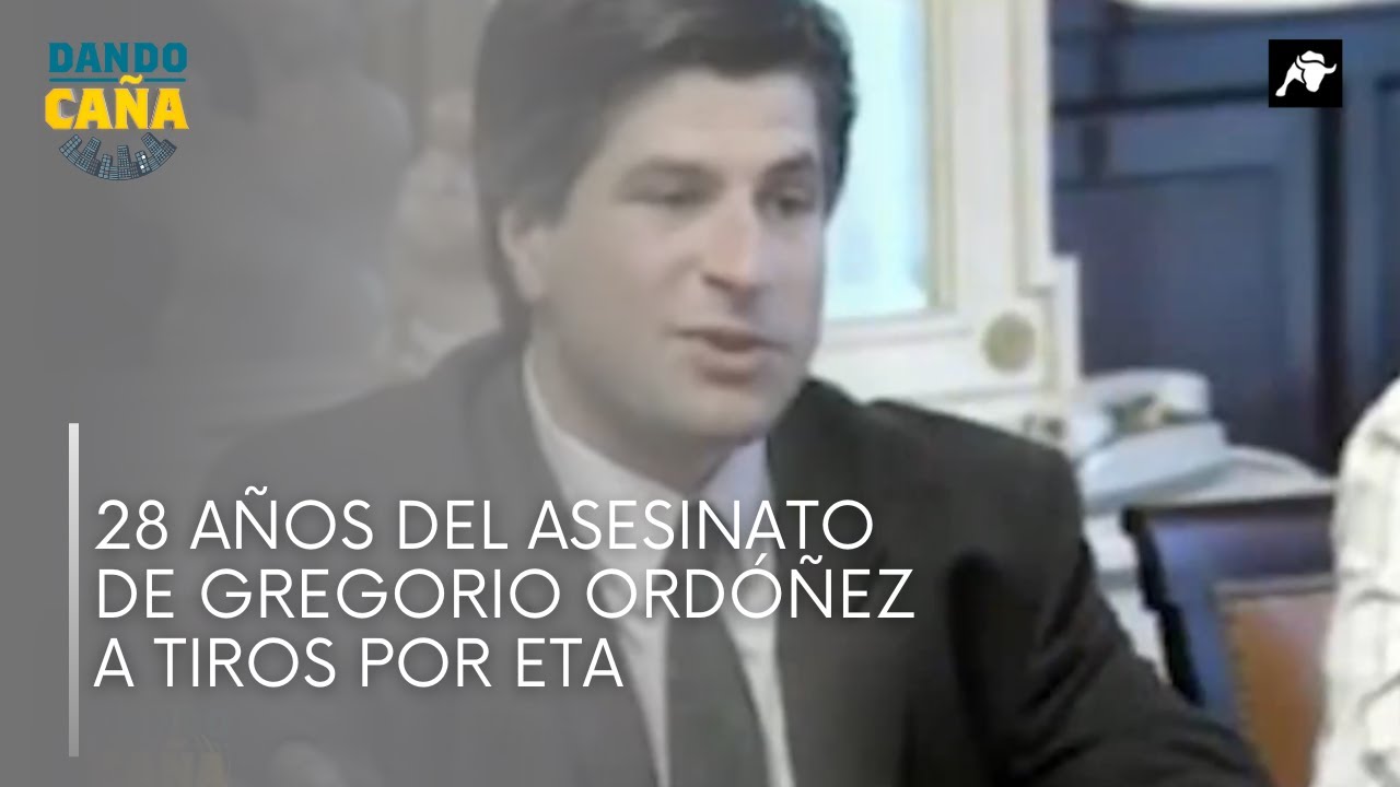 28 años del asesinato de Gregorio Ordóñez a tiros por ETA